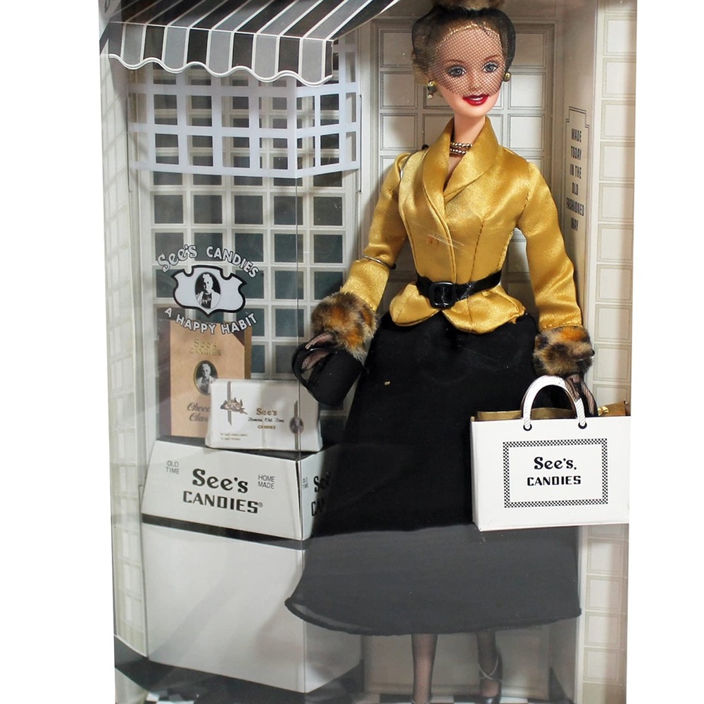 See's Candies Barbie Doll 2001 - Exquisite Limited Edition Collectible